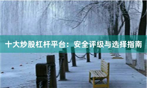 十大炒股杠杆平台：安全评级与选择指南